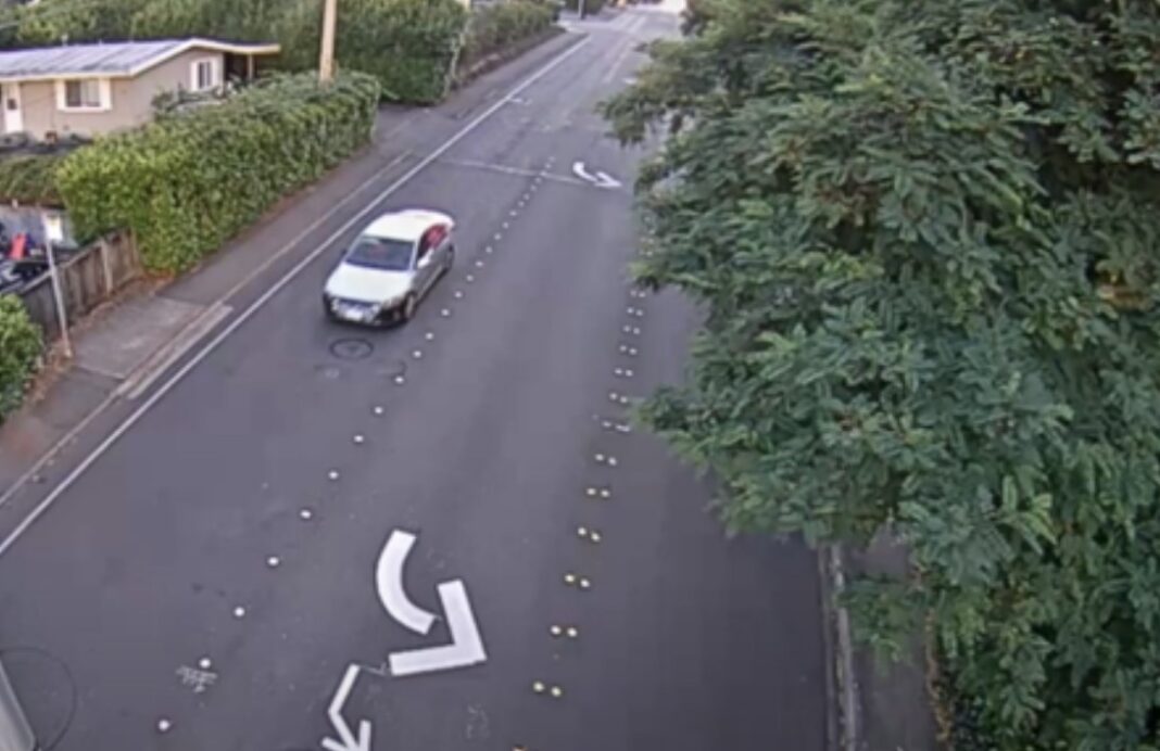 Bellevue Police Department photo from weekend hit & run